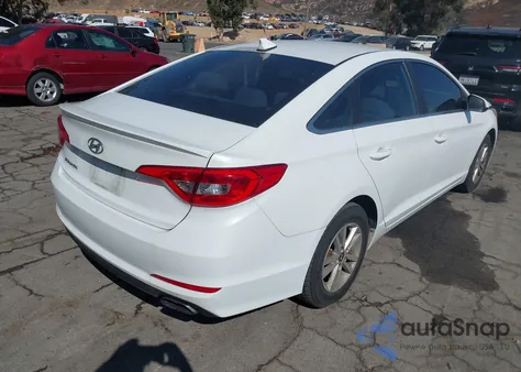 2016 Hyundai Sonata Se из США, поврежденный, VIN 5NPE24AF3GH285509